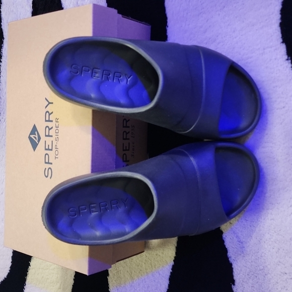 SPERRY Float Slide Black size 8 NIB - Picture 2 of 5